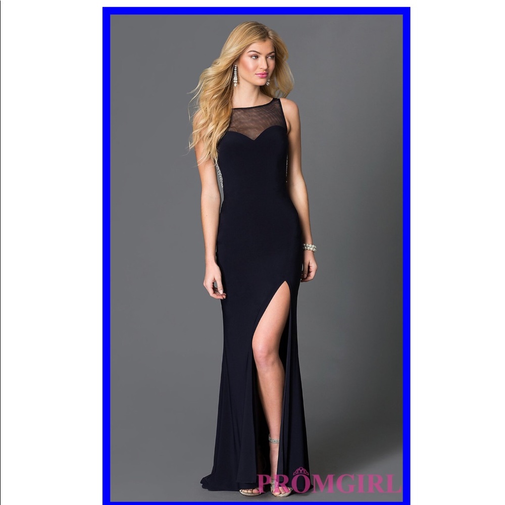 Black Evening Gown - Picture 1 of 8